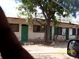 My first glimpse of Motel Juba. 